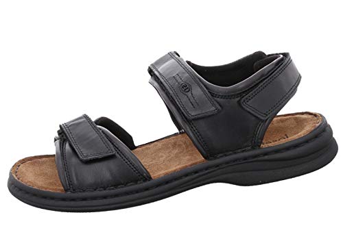 Josef Seibel Schuhfabrik GmbH Rafe, Bailarinas para Hombre, Negro, talla 12 UK (47 EU)