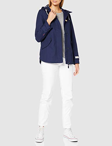 Joules Coast Chaqueta para Lluvia, Armada Francesa, 8 para Mujer