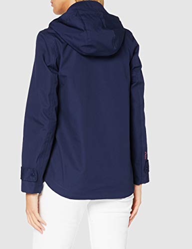 Joules Coast Chaqueta para Lluvia, Armada Francesa, 8 para Mujer