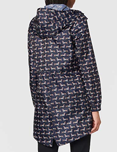 Joules Golightly Chaqueta para lluvia, Sausage Dog, 8 para Mujer