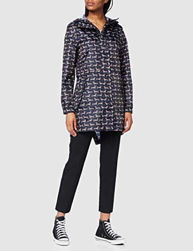 Joules Golightly Chaqueta para lluvia, Sausage Dog, 8 para Mujer