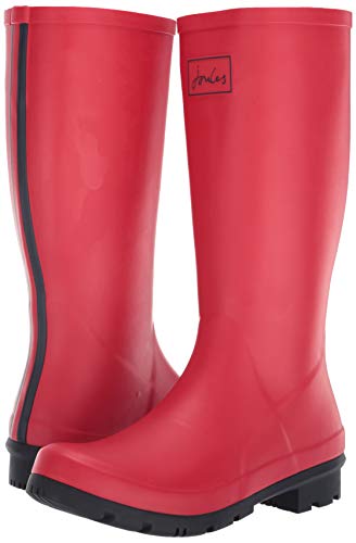 Joules Roll up Welly, Botas de Agua Niñas, Rojo, 36