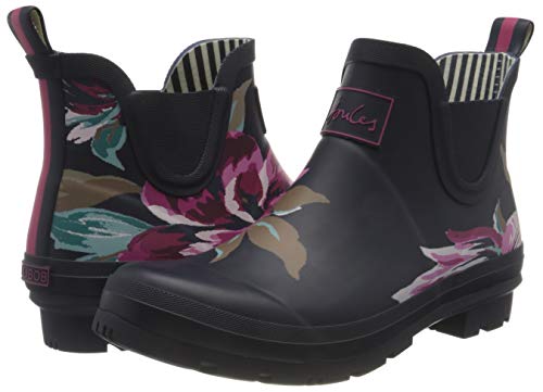 Joules Wellibob, Botas de Lluvia Mujer, Diseño de Rayas Marinas, 43 EU