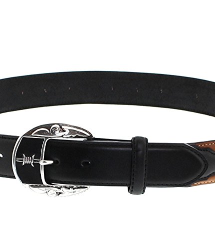 Justin Boots - Cinturón - para hombre Explorer Black 90 (36)