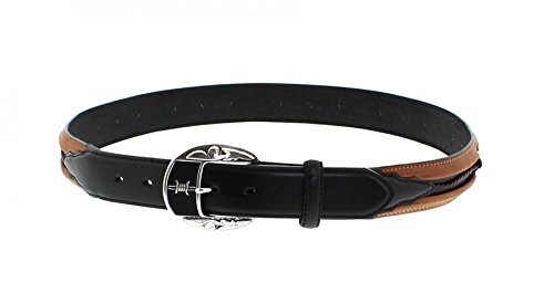 Justin Boots - Cinturón - para hombre Explorer Black 90 (36)