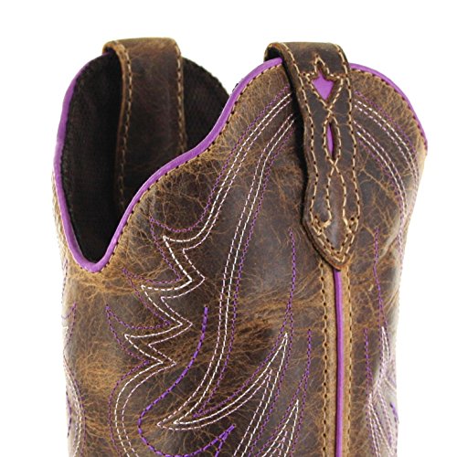 Justin Boots L2918 - Botas de piel para mujer, color marrón, color Marrón, talla 37 EU