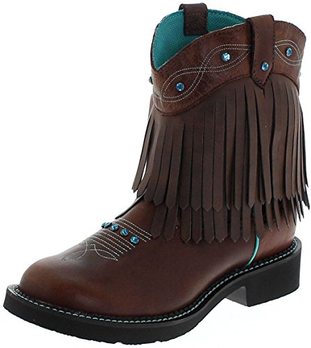 Justin Boots L2932 - Botas de equitación para mujer, color marrón, color Marrón, talla 36.5 EU