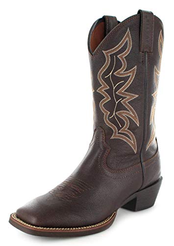 Justin Boots2568 - Botas De Vaquero Hombre, Color marrón, Talla 44.5 EU / 11.5 US