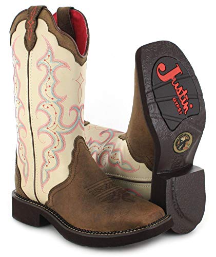 Justin BootsL2919 - Botas De Vaquero Mujer, Color, Talla 39.5 EU / 9.5 US