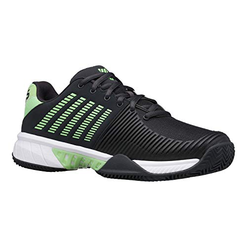 K-SWISS Express Light 2 HB, Zapatillas Hombre, Negro/Verde, 42 EU