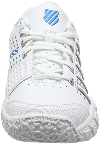 K-Swiss Performance KS Tfw Bigshot Light LTR Omni, Zapatillas de Tenis Mujer, Blanco (White/Hawaiian Ocean 38), 40.5 EU