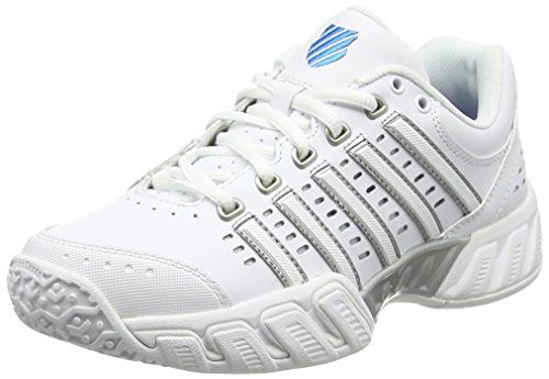 K-Swiss Performance KS Tfw Bigshot Light LTR Omni, Zapatillas de Tenis Mujer, Blanco (White/Hawaiian Ocean 38), 40.5 EU