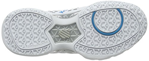 K-Swiss Performance KS Tfw Bigshot Light LTR Omni, Zapatillas de Tenis Mujer, Blanco (White/Hawaiian Ocean 38), 40.5 EU
