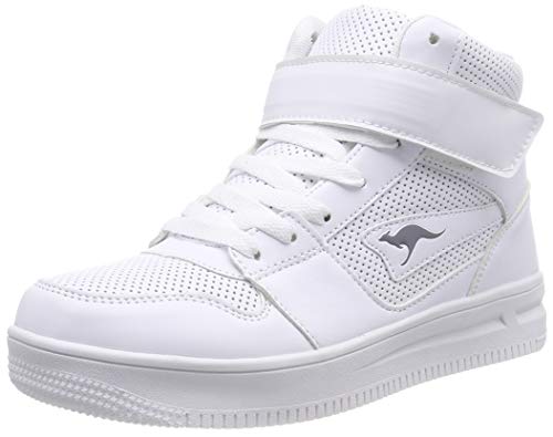 KangaROOS Future-Space Hi, Zapatillas Unisex Adulto, Weiß (White 0000), 40 EU