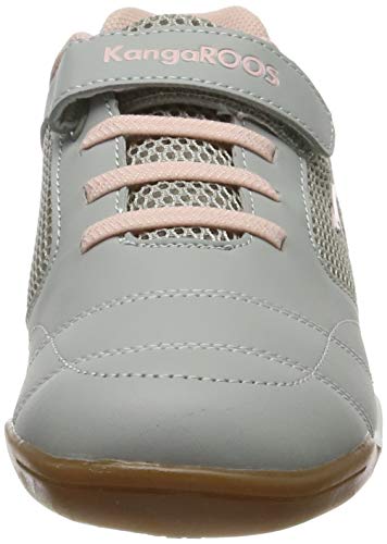KangaROOS Incourt Ev, Zapatillas Unisex Adulto, Gris (Vapor Grey/Frost Pink 2063), 36 EU