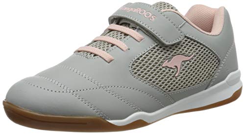 KangaROOS Incourt Ev, Zapatillas Unisex Adulto, Gris (Vapor Grey/Frost Pink 2063), 36 EU