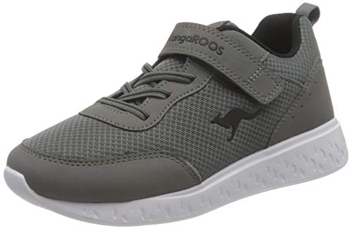 KangaROOS K-Act Rik EV, Zapatillas, Steel Grey Jet Black 2019, 28 EU