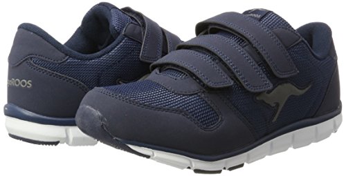 KangaROOS K-bluerun 701 B, Zapatillas Unisex Adulto, Azul (Dk Navy/Grey 423), 41 EU
