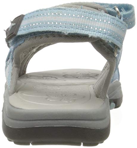 KangaROOS K-Leni, Zapatillas Unisex Niños, Azul (Blue Sky/Vapor Grey 4132), 30 EU