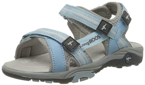 KangaROOS K-Leni, Zapatillas Unisex Niños, Azul (Blue Sky/Vapor Grey 4132), 30 EU