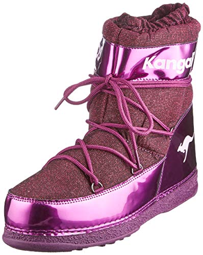 KangaROOS K-Moon, Botas de Nieve Unisex Adulto, Morado (Dk Berry/Frost Pink 6029), 40/41 EU