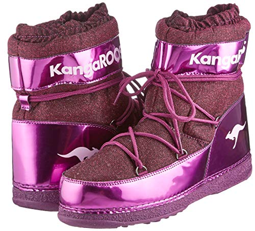 KangaROOS K-Moon, Botas de Nieve Unisex Adulto, Morado (Dk Berry/Frost Pink 6029), 40/41 EU