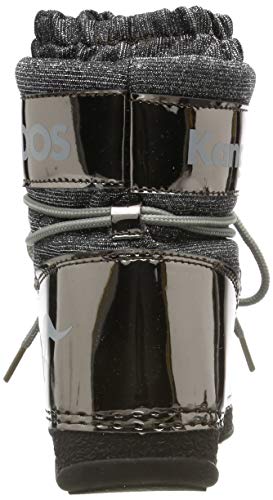 KangaROOS K-Moon, Botas de Nieve Unisex Niños, Steel Grey Metallic/Vapor Grey 2110, 32 EU