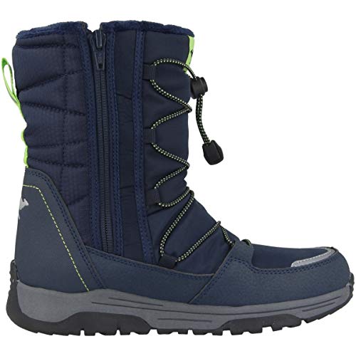 KangaROOS K-Sergeant RTX, Botas de Nieve Unisex Adulto, Azul (Dk Navy/Lime 4054), 42 EU