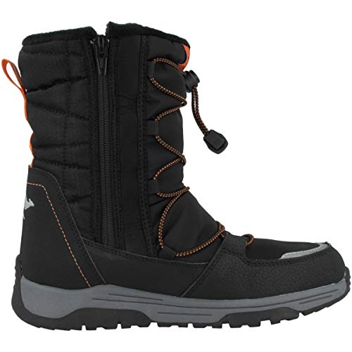 KangaROOS K-Sergeant RTX, Botas de Nieve Unisex Adulto, Negro (Jet Black/Orange 5061), 41 EU