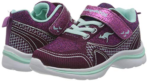 KangaROOS Kangagirl Ev II, Zapatillas, Dk Berry/Mint, 40 EU