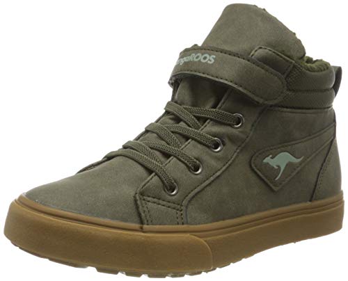 KangaROOS KAVU I EV, Zapatos para Nieve, Olive Gum, 39 EU