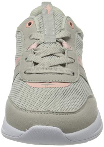 KangaROOS Kf-a Voge, Zapatillas Mujer, Gris (Vapor Grey/Frost Pink 2063), 38 EU