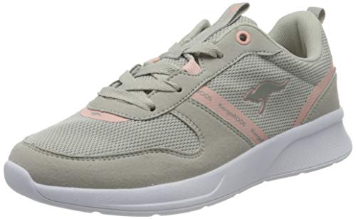KangaROOS Kf-a Voge, Zapatillas Mujer, Gris (Vapor Grey/Frost Pink 2063), 38 EU