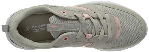KangaROOS Kf-a Voge, Zapatillas Mujer, Gris (Vapor Grey/Frost Pink 2063), 38 EU