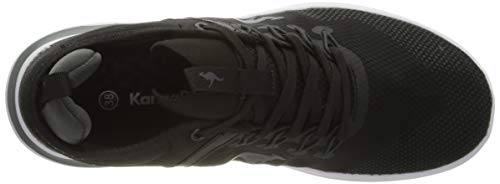 KangaROOS Kg-nimble Zapatillas Mujer, Negro (Jet Black/Steel Grey 5003), 38 EU