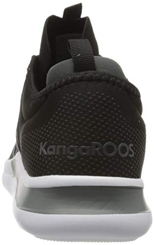 KangaROOS Kg-nimble Zapatillas Mujer, Negro (Jet Black/Steel Grey 5003), 38 EU