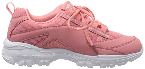 KangaROOS Kw-Chunky, Zapatillas Mujer, Rojo (Dusty Rose 6058), 38 EU