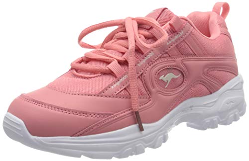 KangaROOS Kw-Chunky, Zapatillas Mujer, Rojo (Dusty Rose 6058), 38 EU