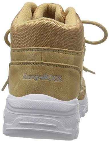 KangaROOS KW-Snug, Zapatos para Nieve Mujer, Beige Vapor Grey, 38 EU