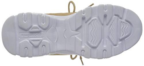 KangaROOS KW-Snug, Zapatos para Nieve Mujer, Beige Vapor Grey, 38 EU