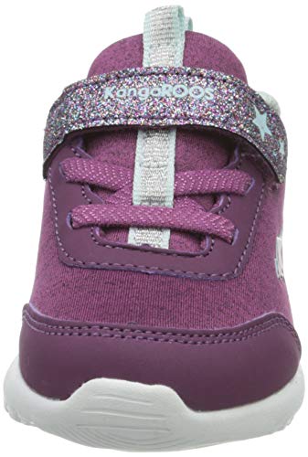KangaROOS KY-Citylite EV, Zapatillas Unisex bebé, Dk Berry Mint, 26 EU