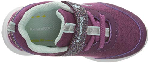 KangaROOS KY-Citylite EV, Zapatillas Unisex bebé, Dk Berry Mint, 26 EU
