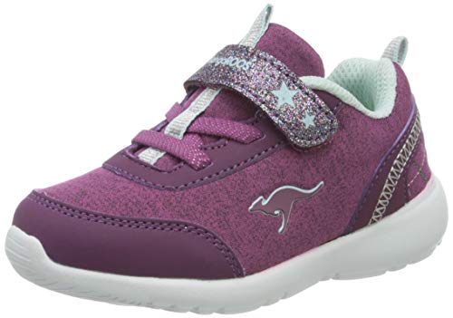 KangaROOS KY-Citylite EV, Zapatillas Unisex bebé, Dk Berry Mint, 26 EU