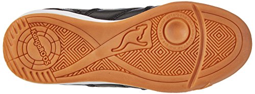 KangaROOS Power Court, Zapatillas, Black/White/Lime 508, 28 EU