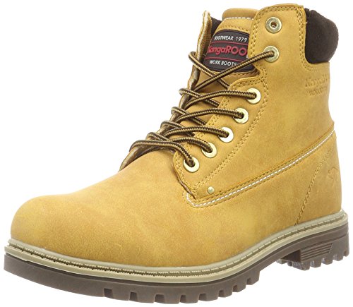 KangaROOS Riveter M I, Botines Hombre, Braun Tan 170, 46 EU