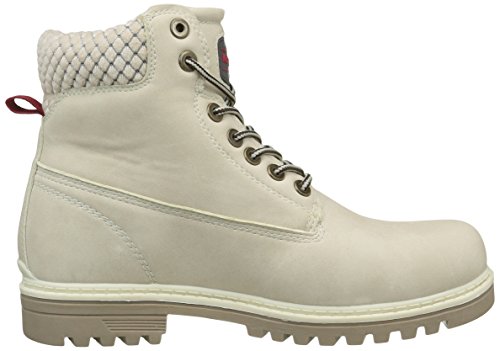 KangaROOS Riveter W I, Botas Desert Mujer, Blanco Crudo, 39 UE