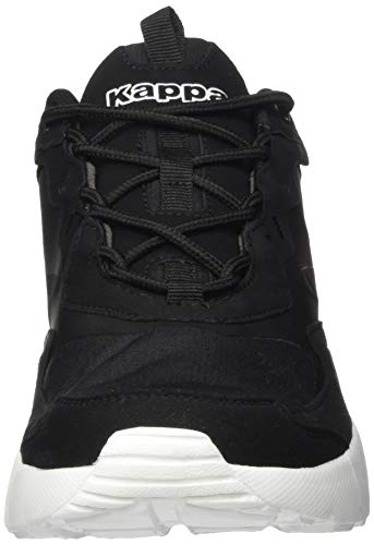 Kappa Durban, Zapatillas Unisex Adulto, 1110 Black/White, 45 EU