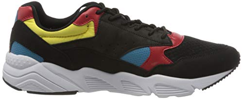 Kappa FERENERS, Zapatillas Deportivas Hombre, Negro/Turquesa, 41 EU