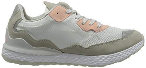Kappa Laverton, Zapatillas Unisex Adulto, 1021 White/Rosa, 37 EU