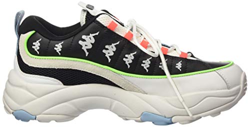 Kappa LUMINOS Authentic K09Y5MM17, Zapatillas Deportivas Unisex Adulto, Negro/Blanco, 39 EU